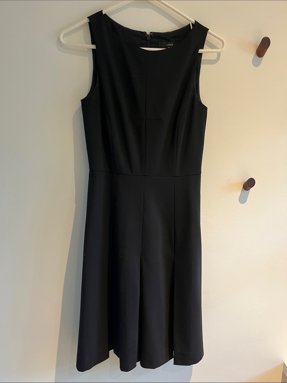J.Crew 365 Black Sleeveless Fit & Flare Dress - 00